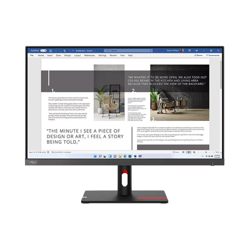 Monitor Lenovo ThinkVision S27i-30 (63DFKAR4WW)