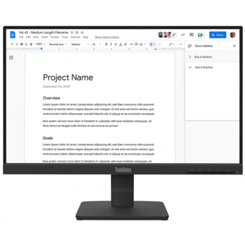 Monitor Lenovo ThinkVision S22-4e (64CBKAR6TH)